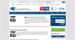 Desktop Screenshot of energetickeforum.cz